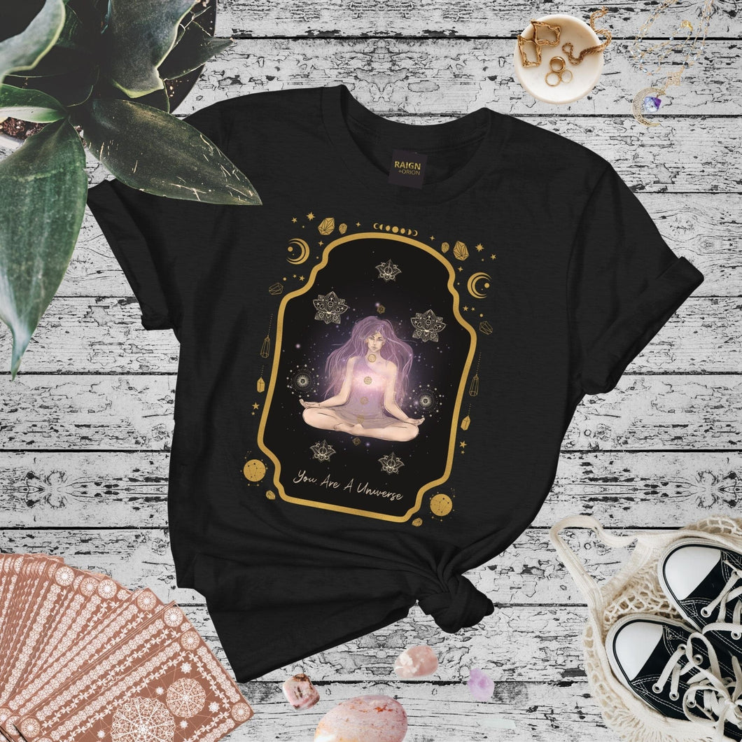 YOU ARE A UNIVERSE Oracle Card Tee | RAIGN + Orion