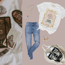 Load image into Gallery viewer, DREAM CATCHER Oracle Card Tee | RAIGN + Orion