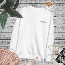 Load image into Gallery viewer, STARTED WITH A SPARK Embroidered Sweatshirt | RAIGN + Orion