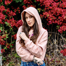 Load image into Gallery viewer, NOW I CAN FLY Cropped Hoodie