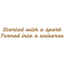 Load image into Gallery viewer, STARTED WITH A SPARK Crop Tee | RAIGN + Orion