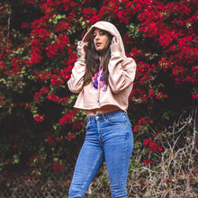 Load image into Gallery viewer, NOW I CAN FLY Cropped Hoodie