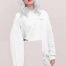 Load image into Gallery viewer, STARTED WITH A SPARK Embroidered Sweatshirt | RAIGN + Orion