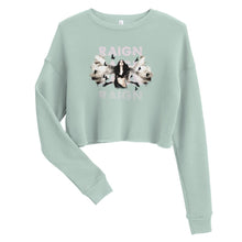 Load image into Gallery viewer, KNOCKING ON HEAVENS DOOR WINGED LOGO | Cropped Sweatshirt