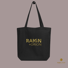Load image into Gallery viewer, GOLD STAR LOGO Eco Tote Bag | RAIGN + Orion
