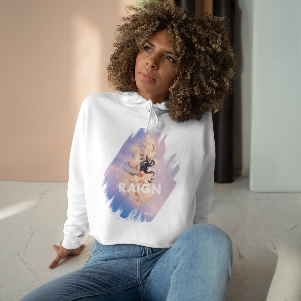 SIGN From Above | Cropped Women's Hoodie
