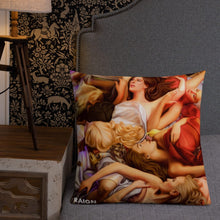 Load image into Gallery viewer, A QUEEN&#39;S HEAD | Premium Throw Pillow
