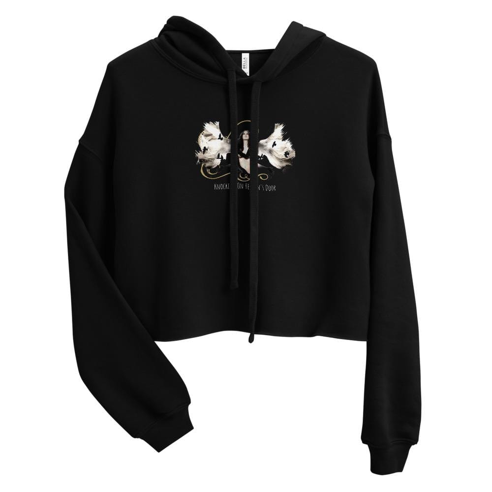 KNOCKING ON HEAVENS DOOR Cropped Hoodie