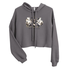 Load image into Gallery viewer, KNOCKING ON HEAVENS DOOR ANGEL CUT-OUT | Cropped Women&#39;s Hoodie
